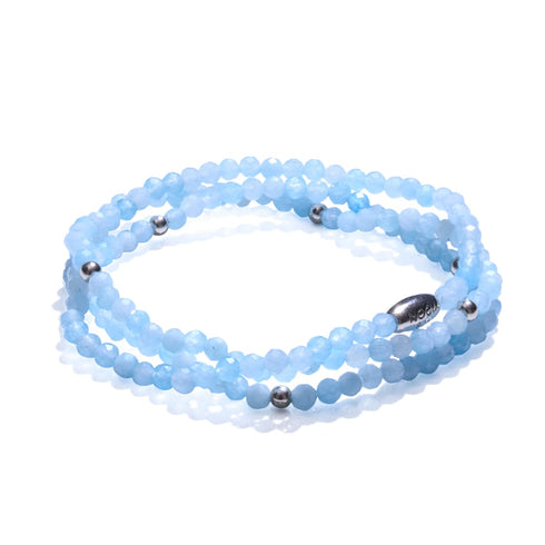 Aquamarine | .925 Sterling Silver | Gemstone Wrap